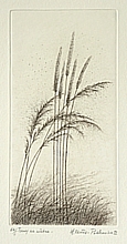 Trawy na wietrze (24,5x12,5 cm)