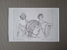 Askulap, Athene und Apollo (17x23 cm)