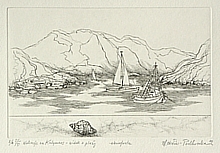 Vacances à Kalymnoz – vue de la plage